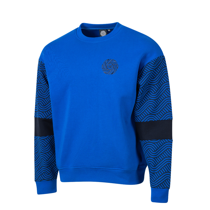Woven Relaxed Crewneck