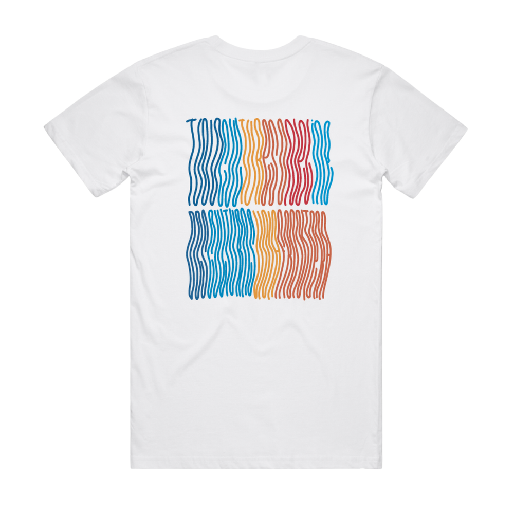 Two Cultures White Tee
