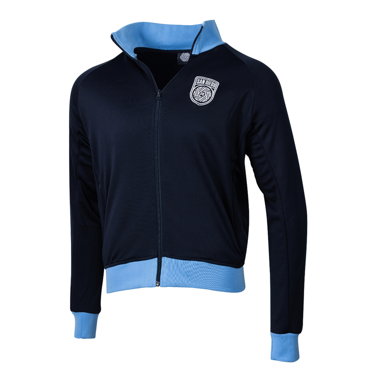 Two Tone Crest Track Jacket