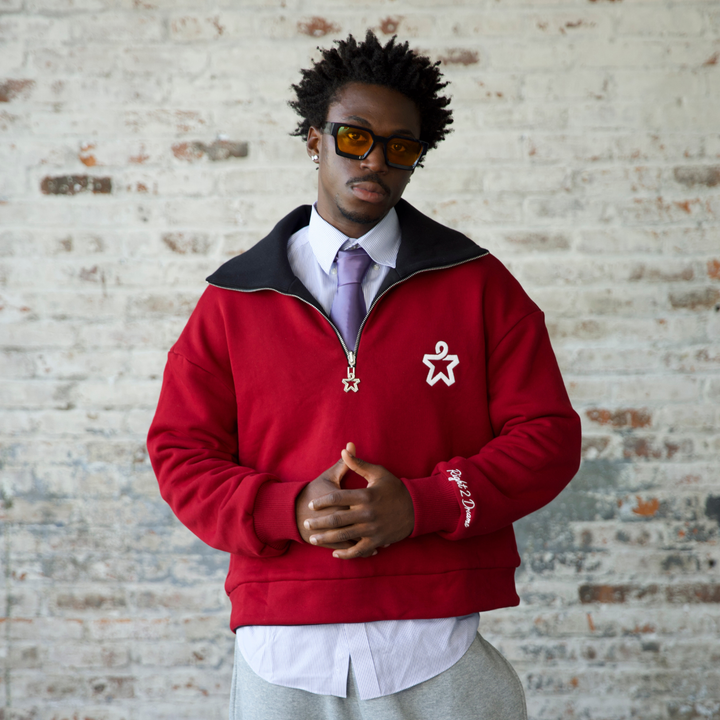 Right to Dream Michael Kojo Leon Quarter Zip