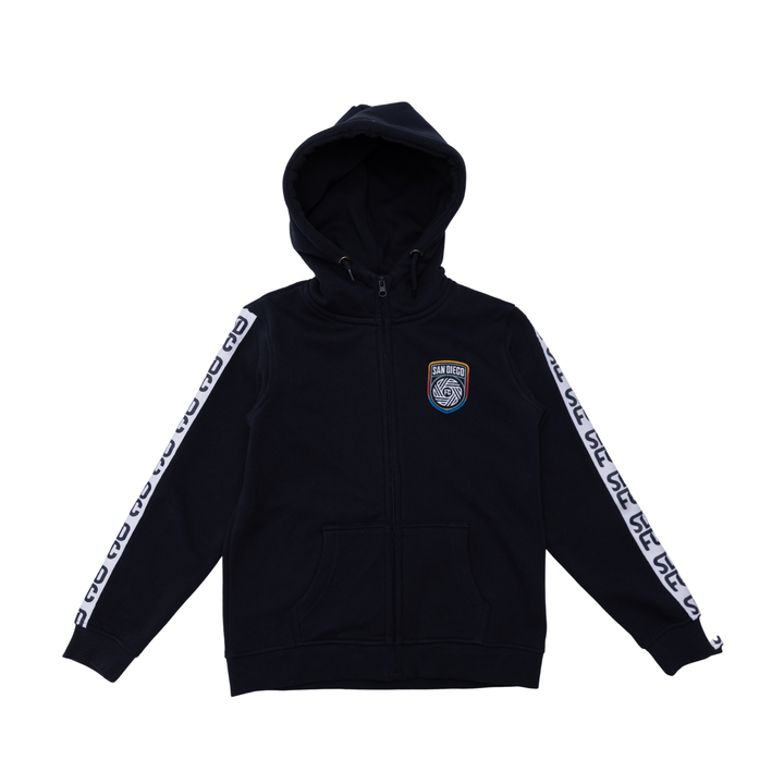 Youth SDFC Tape Sleeve Zip Up