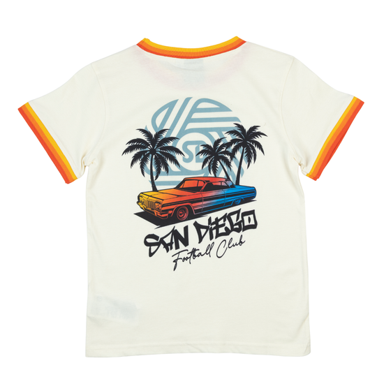 Youth Ribbed Ringer Tee