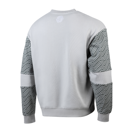 Woven Block Crewneck