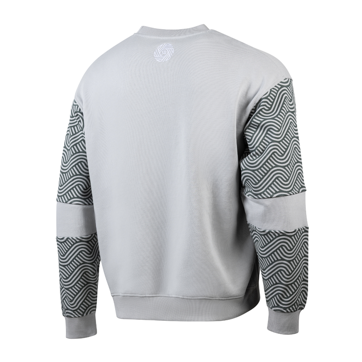 Woven Block Crewneck