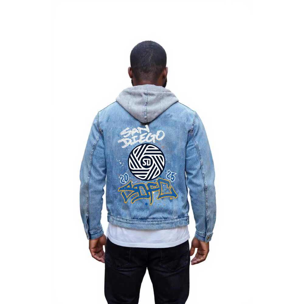 Flow Hooded Denim Jacket