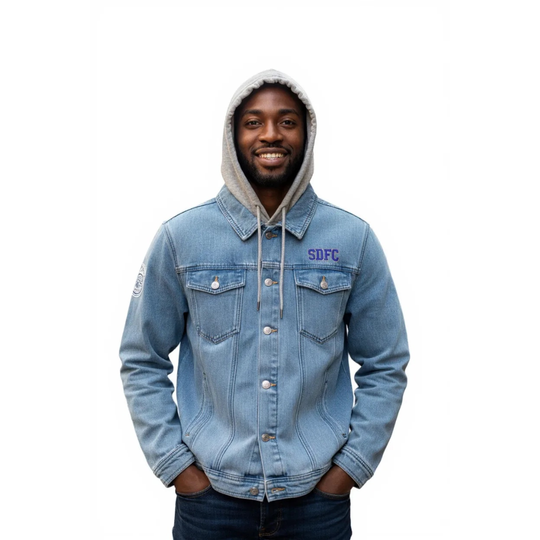 Flow Hooded Denim Jacket