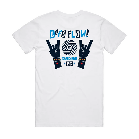 Nan Coffey Let's Flow Tee