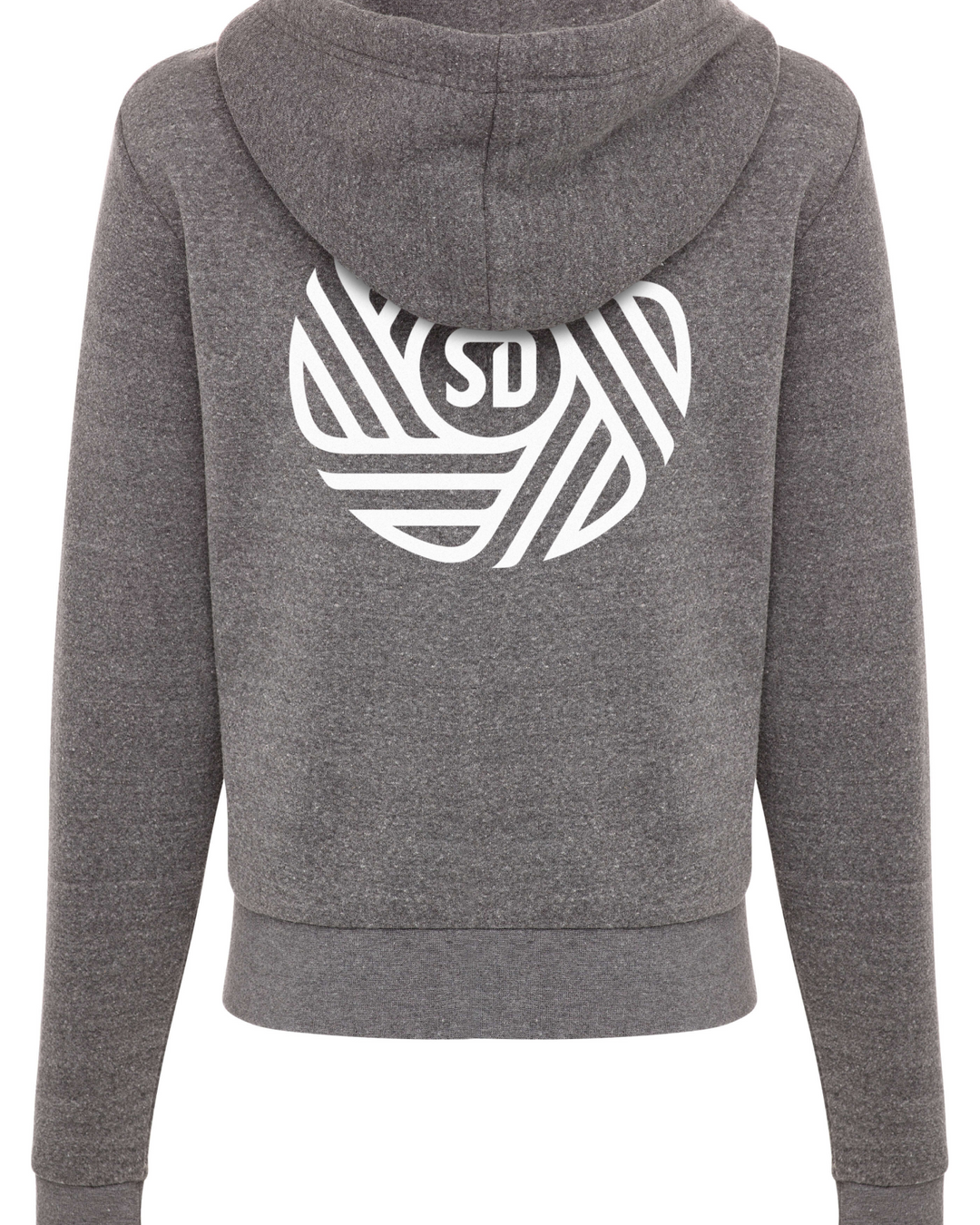 Women's Ally Zip Hoodie With SD Flow on Back