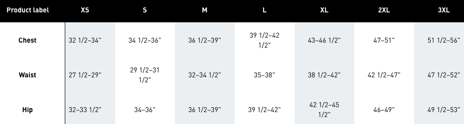 Size Guide
