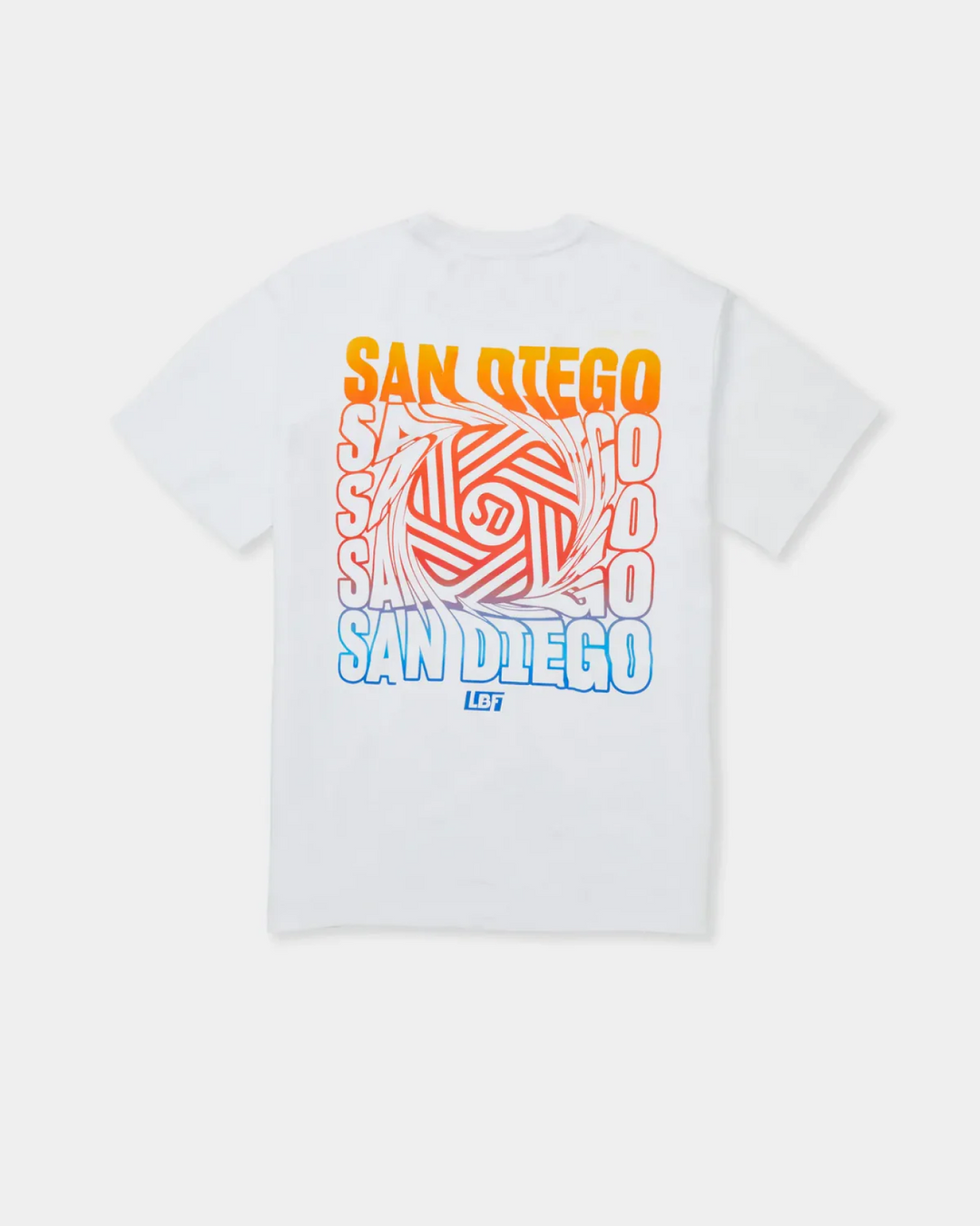 San Diego FC x LBF Crest T-shirt White