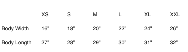 Size Guide