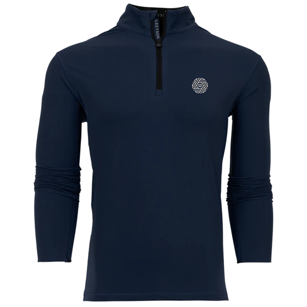 GREYSON グレイソン Tate 1/4 Zip Maltese Blue Greyson Men's Tate