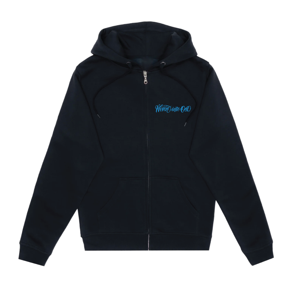 Woven Into One Full Zip Hoodie